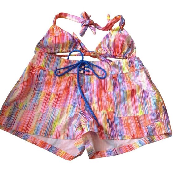 VENUS Other - Venus Multicolor Bikini Top Bathing Suit Size 34C Top/XS Bottoms 2 Pieces